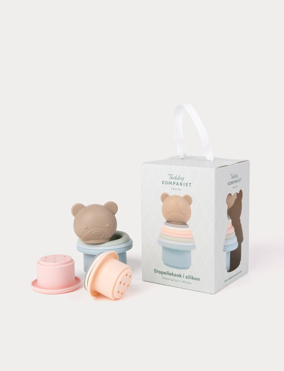 🧸瑞典直送 - Teddykompaniet 小熊矽膠疊疊樂🧸