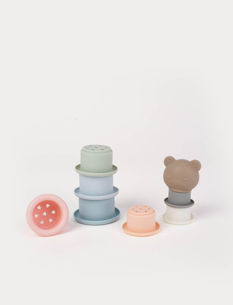 🧸瑞典直送 - Teddykompaniet 小熊矽膠疊疊樂🧸