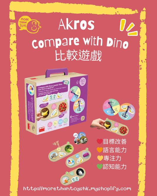 💥西班牙直送- Akros Compare with Dino 比較遊戲💥