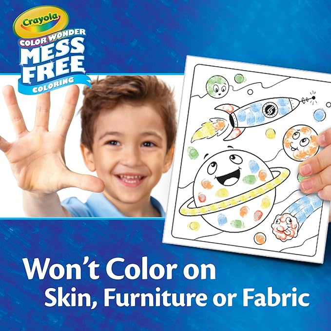 美國直送- Crayola Mess Free系列- 手指畫 Fingerprint Activity Book