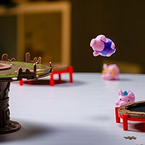 🐷美國直送- Pigs on Trampolines 豬仔彈床大亂鬥 🐷