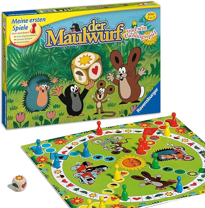 💥德國直送- Ravensburger The Mole and his Favorite Game 幼兒行棋遊戲💥