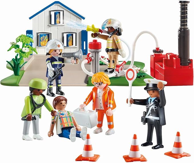 💥美國直送 - Playmobil My Figures: Rescue Mission (一套6個設計)💥