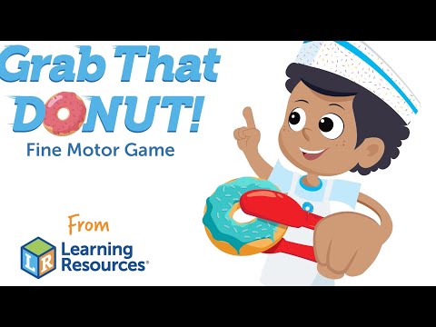 💥美國直送- Learning Resources Grab That Donut! 精美小手肌教材💥 – MORE THAN TOYS ...