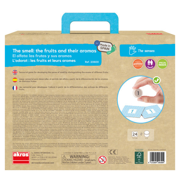 💥西班牙直送- Akros Smell: fruits and their aromas 水果及它們的氣味💥