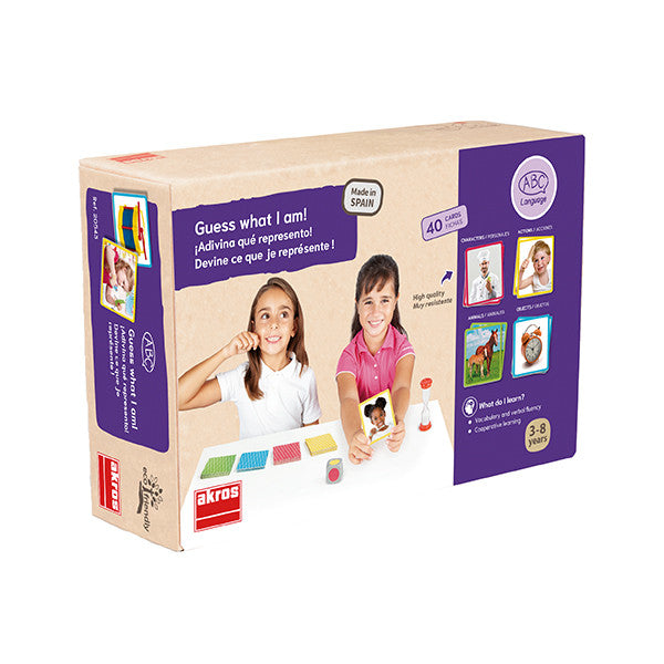 💥西班牙直送- Akros Guess What I Am 猜想物件互動遊戲💥