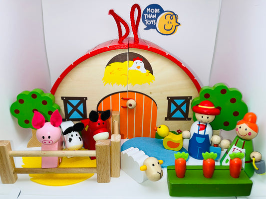 <🇬🇧 英國品牌直送> MINI FARM PLAYSET 高質木製農場套裝